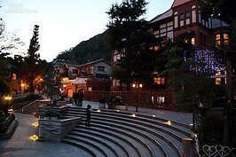 逛完異人館可別急著走，夜晚的異人館另有一番味道。