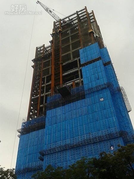 1「天鑄」2016年底完工後,將成為天母新地標。