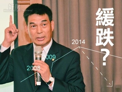 顏炳立 房市反轉向下 緩跌(房市報/好房資料中心)