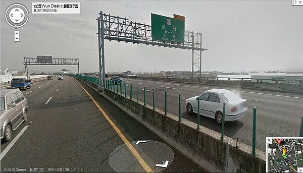 國道三號烏日交流道聯絡道延神工程爆發路線爭議。(圖/翻攝自google map)