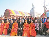 外埔觀音像安座　苗栗沿海新地標