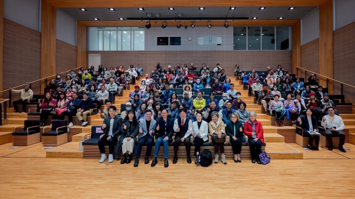 桃園市長張善政今日上午出席桃園市日新協會「日新對話：當投資科技遇上科技治理」座談。圖：凌濤提供