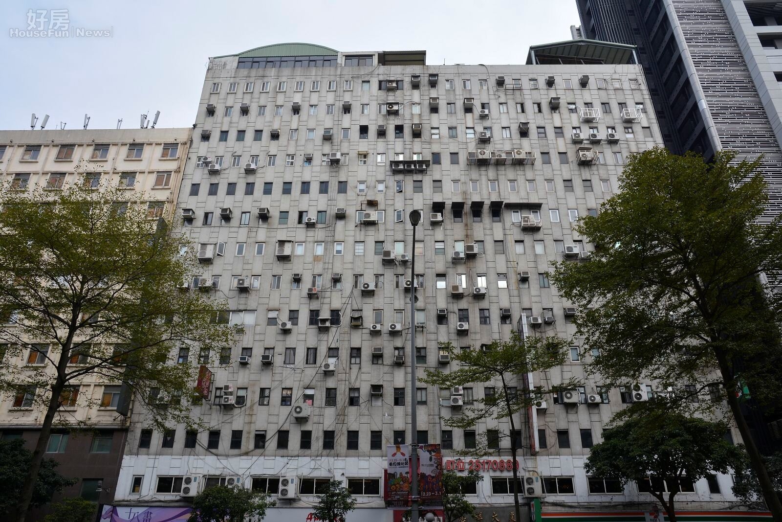 北市面積最大的違建、松江路的十四樓頂樓違建。(好房網News記者 陳韋帆/攝影)