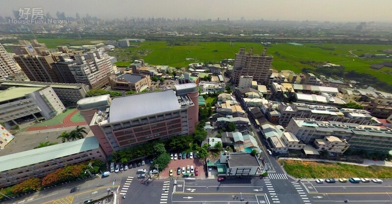 台中市南屯區嶺東周邊也成了建商推案熱區。(業者提供)