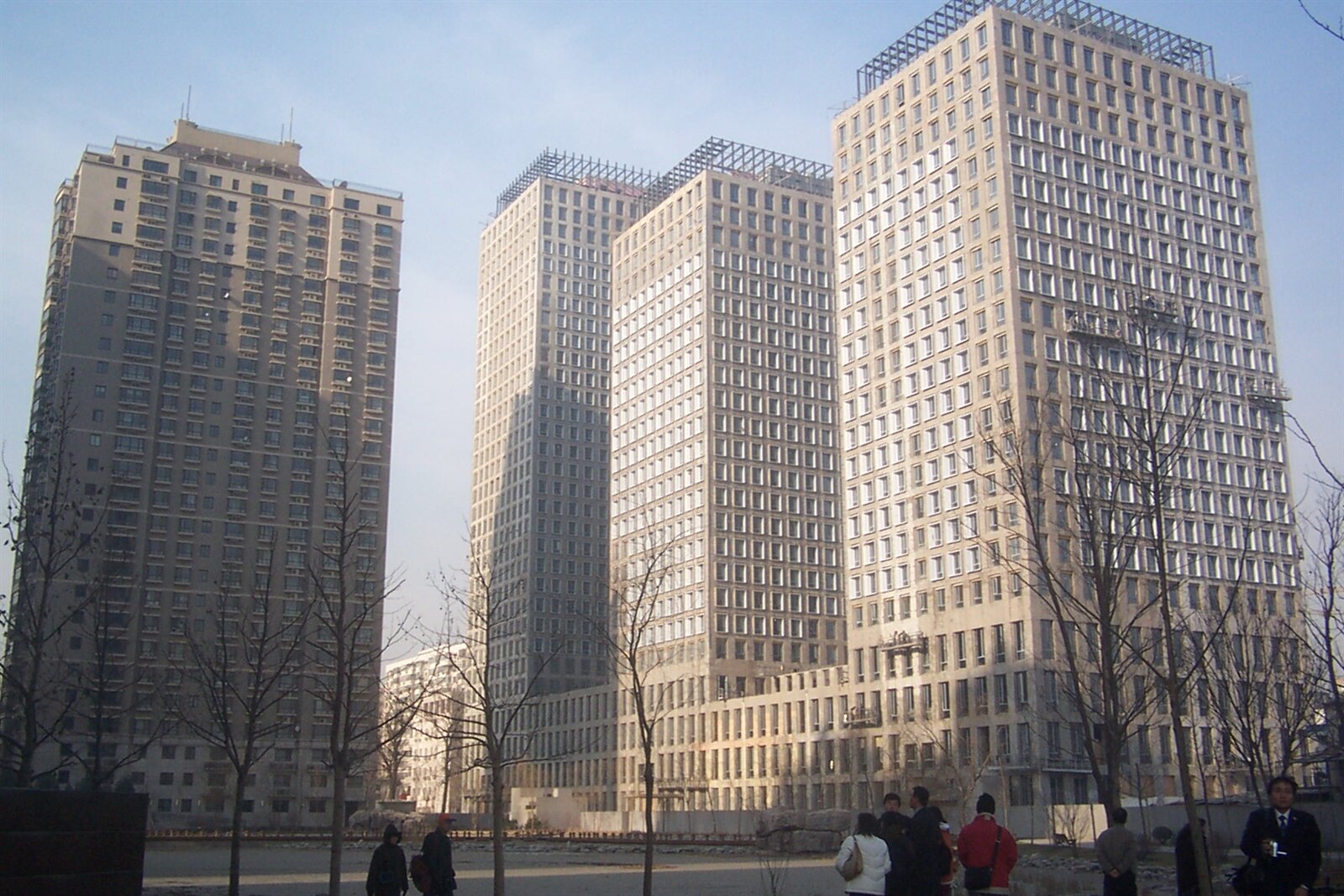 中國大陸房市示意圖。記者游智文／攝影 