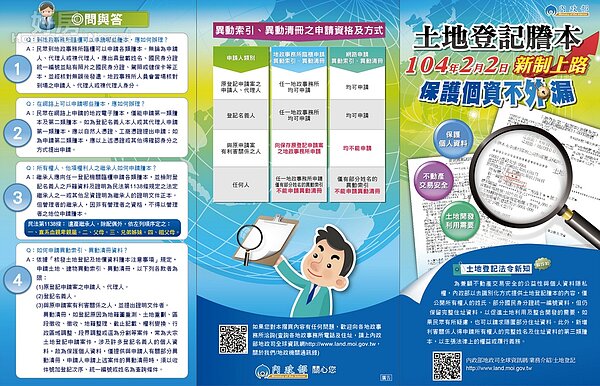 今日起屋主一定要提出申請,個資才會隱藏。(截取內政部地政司)