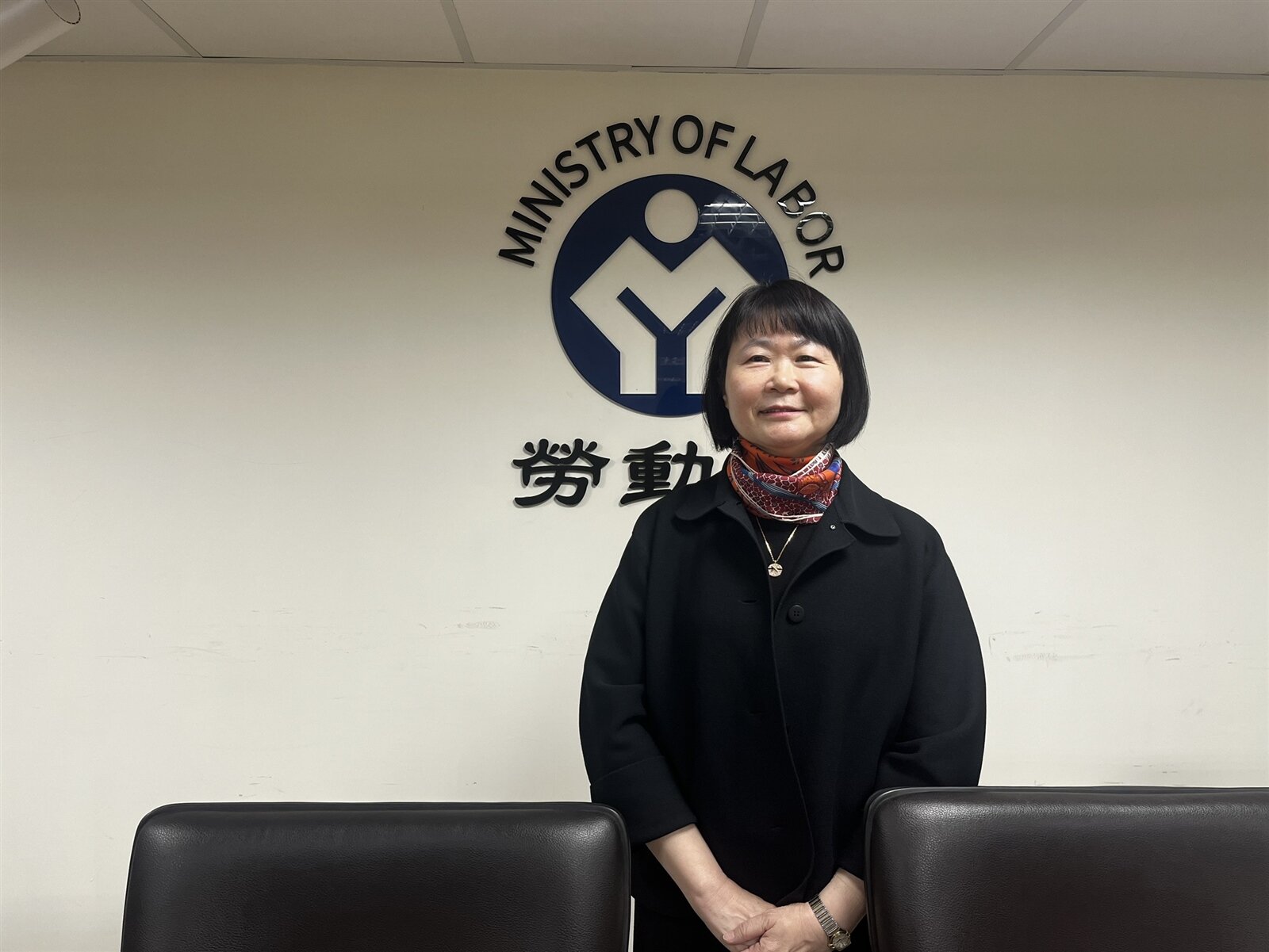 勞動基金運用局長蘇郁卿。 記者歐芯萌／攝影