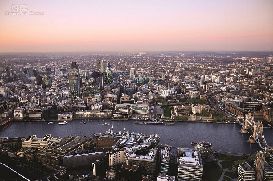 看好海外置產商機,多家商仲業者都將英國建案引進台灣找買方。(仲量聯行提供)