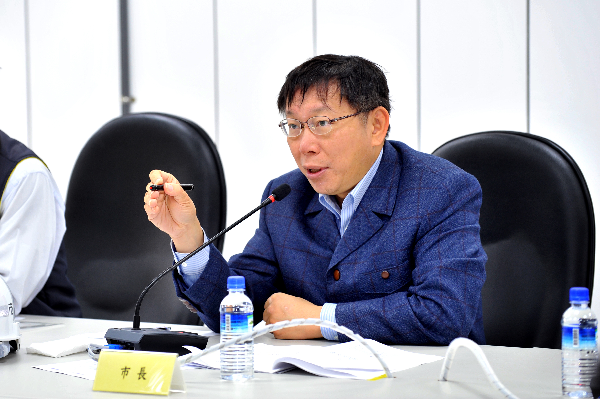 對於大巨蛋案延宕無法求償,柯文哲痛斥「不可思議」。(截取自台北市政府)