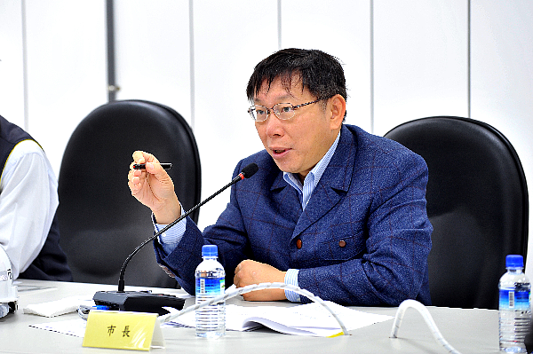 對於大巨蛋案延宕無法求償,柯文哲痛斥「不可思議」。(截取自台北市政府)