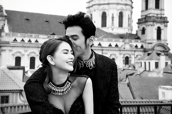 周杰倫和昆凌婚紗照曝光了！（取自周杰倫臉書粉絲團）