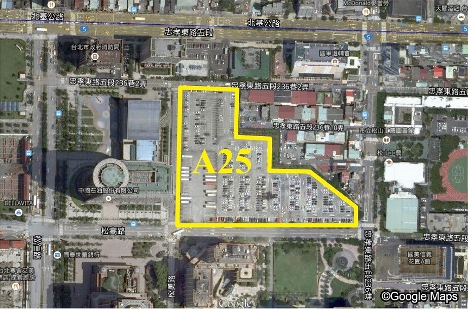 富邦人壽以172.88億元,拿下信義計畫區A25地上權。