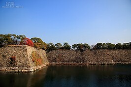 大阪城紅葉