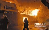 埔里鐵皮屋大火　1警消嗆傷