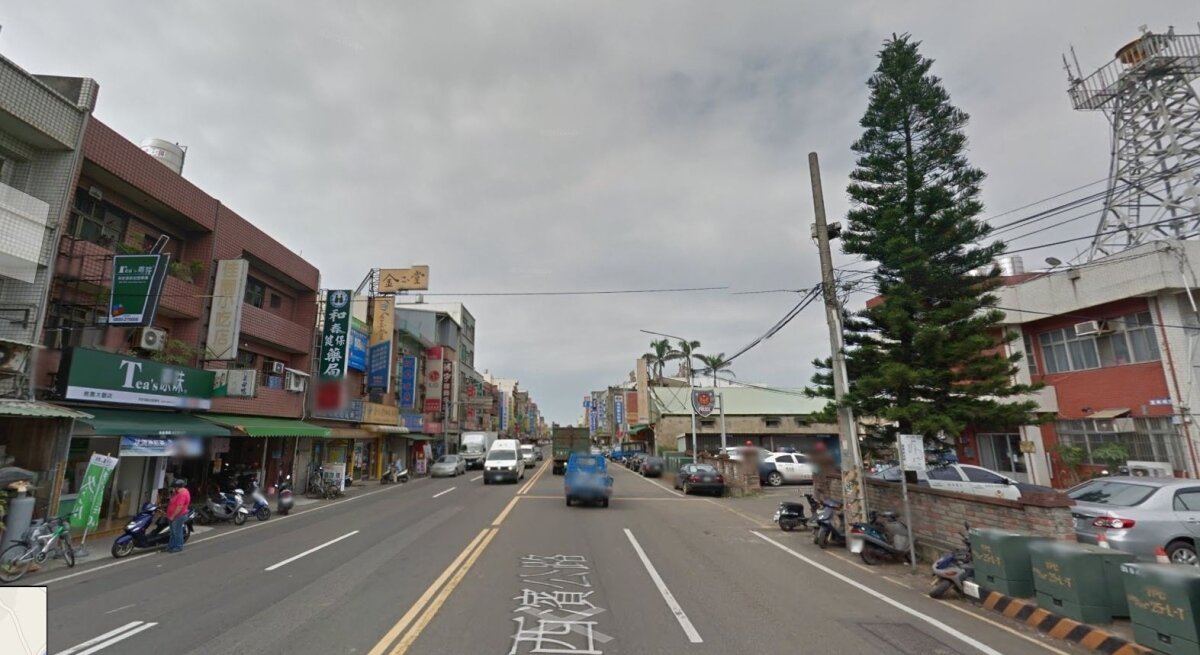桃園市觀音區草漯里,多為兩層樓的平房。(翻攝自Google Map)