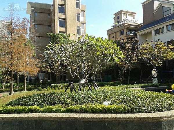 
3內湖金湖路363巷67弄內環境清幽，有助於房價上揚。