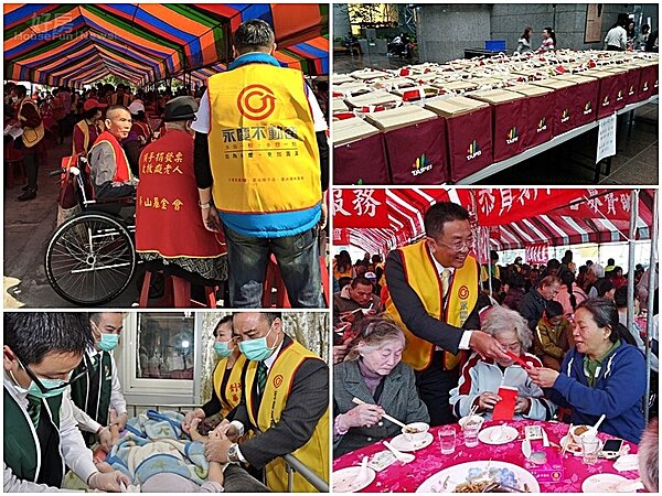 永慶舉辦公益不落人後,照顧街友獨居老人及單親媽