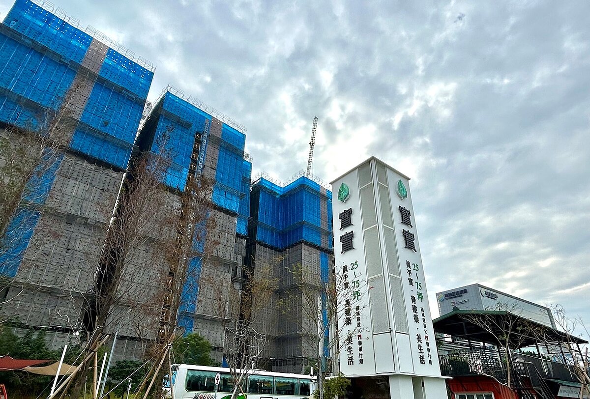 台南平實重劃區。圖／好房網News記者蔡佩蓉攝影