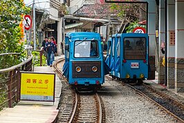 當年運木材的五分車，現在搖身一變成為遊客最愛的遊園小台車。