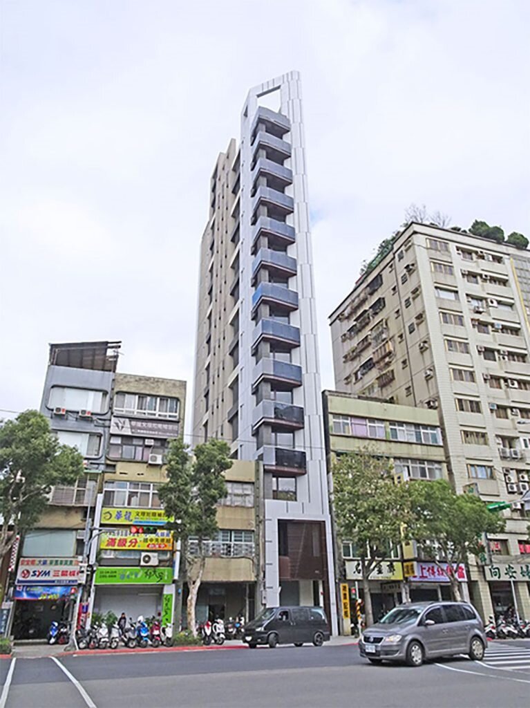 台北市知名薄片屋『仰大安』。