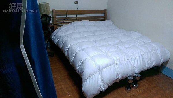 3.雖然住家空間不大,但對曹景俊一個人來說已足夠。