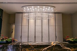 迎賓大廳一景。