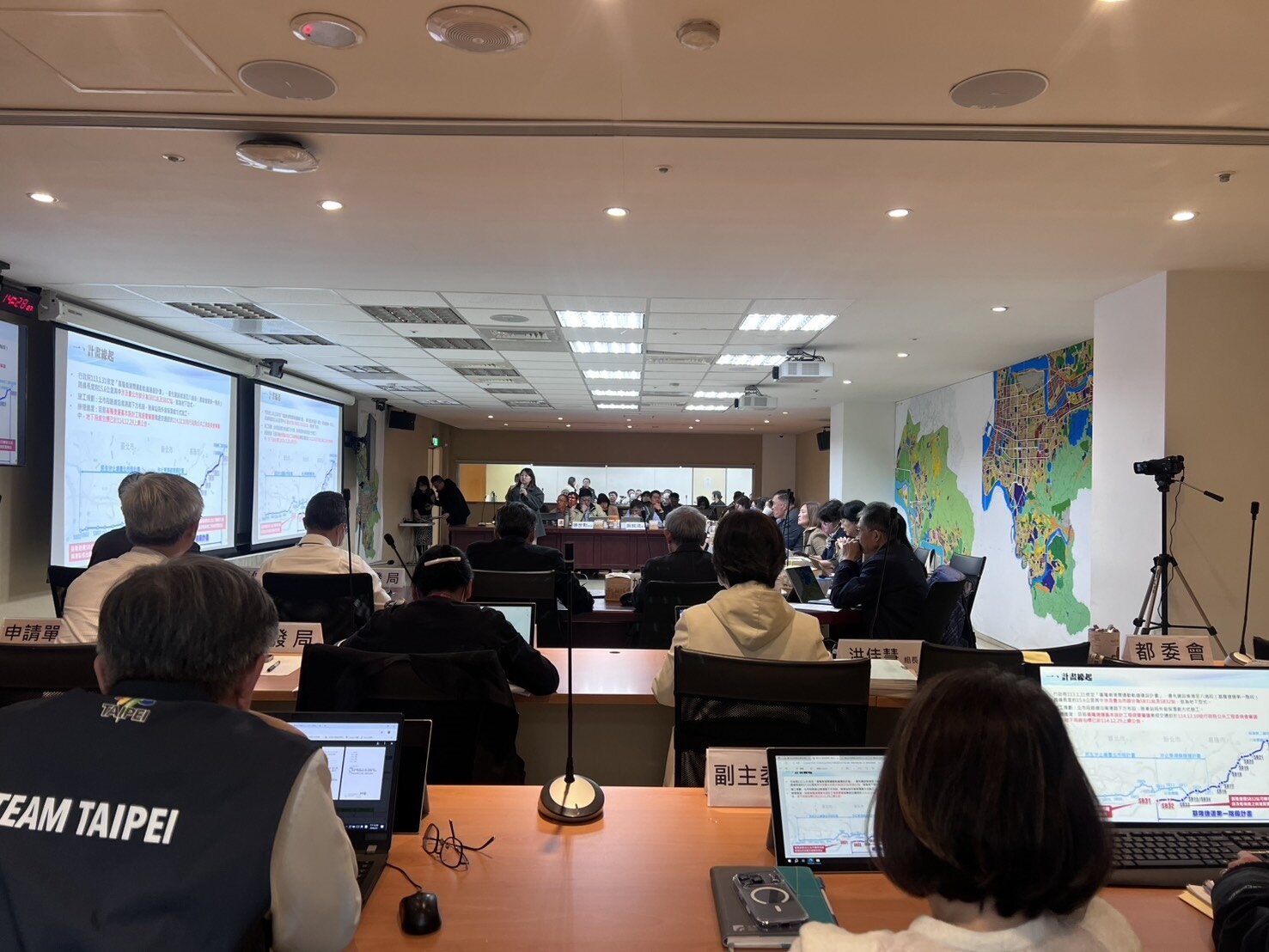 北市都委會今審議多案。記者林佳彣／攝影 