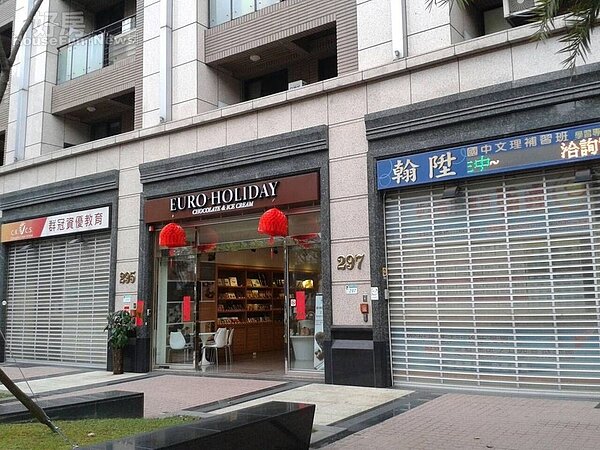 7一樓有多家店面。