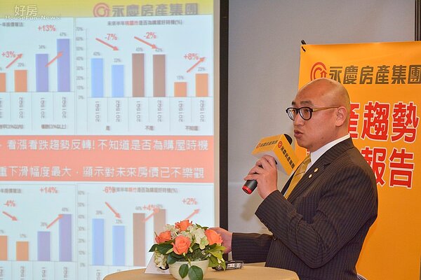 黃舒衛表示，未來半年將是購屋好時機者，原因在於議價空間拉大，所以屋主若能調整心態，並適度降價，對於拉升購屋者進場意願才有幫助。（好房網News記者 陳韋帆／攝影）