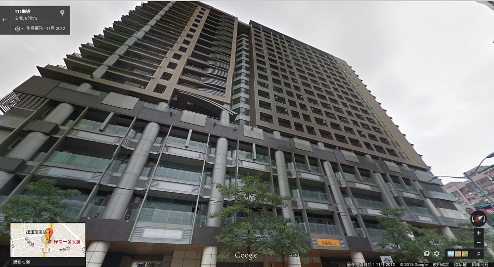 樺福千金剩下的10戶將在下禮拜標售,有投資客搶搭這波熱潮,希望找到人接手。(翻攝自Google Map)