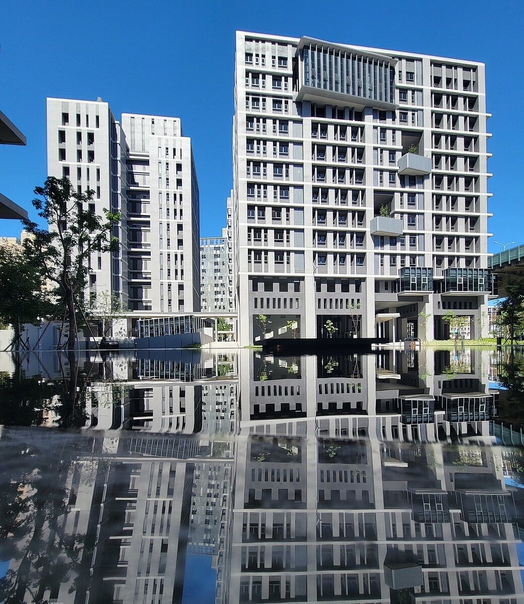 台中太平育賢三期好宅外觀。圖/台中市住宅處提供