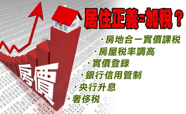 居住正義=加稅？（表格）