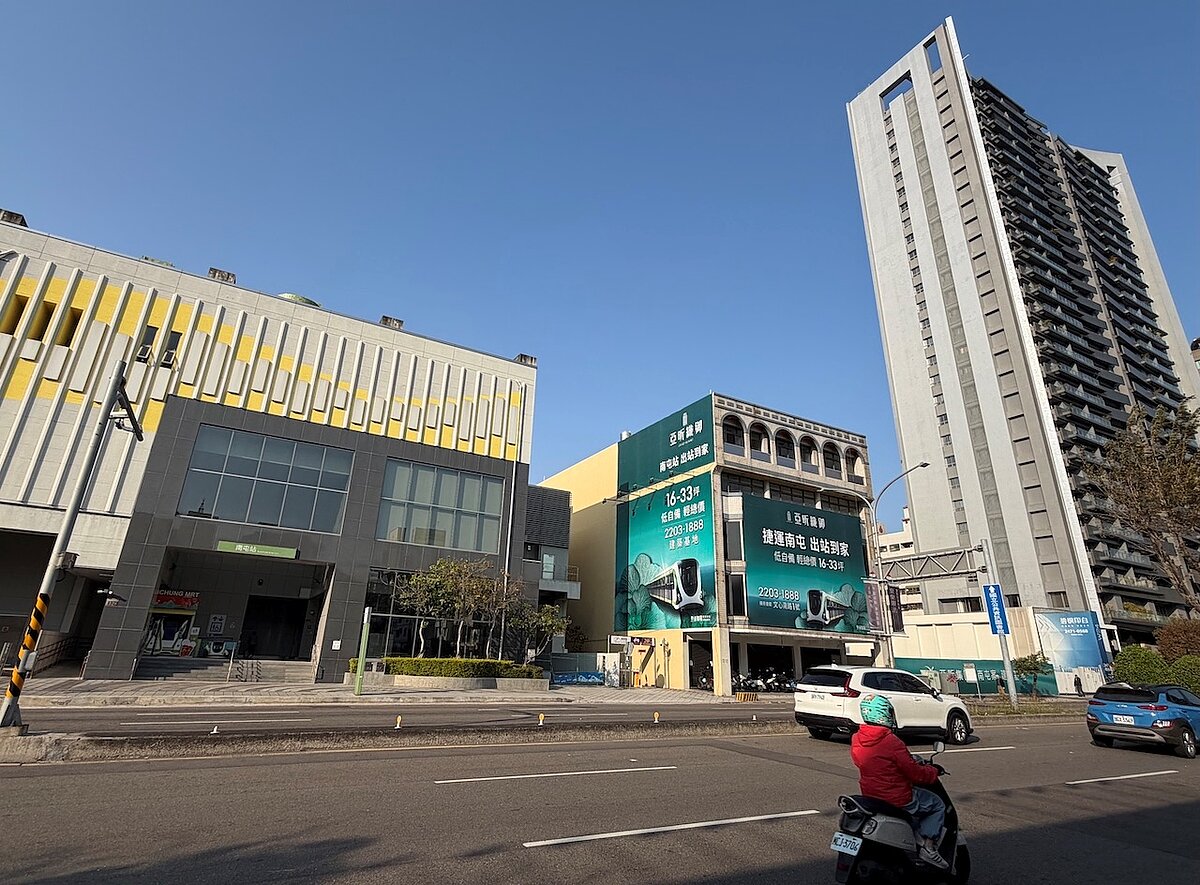 台中、房市、街景。圖／好房網News記者蔡佩蓉攝影