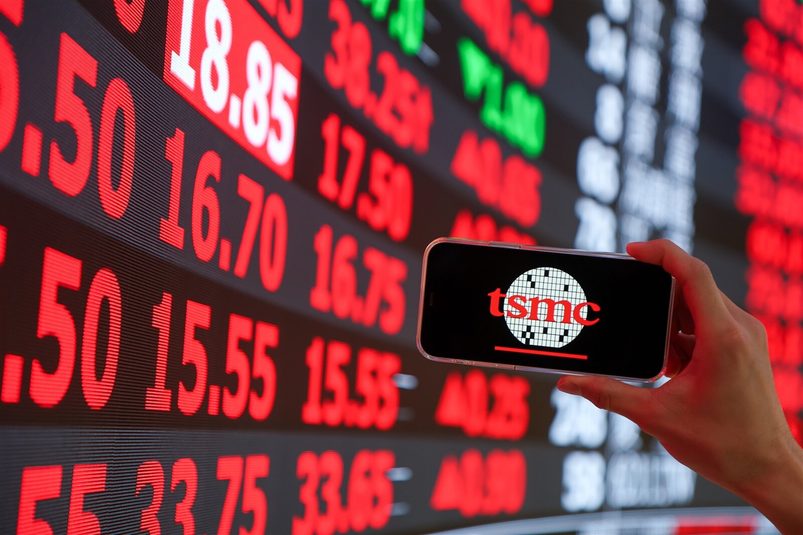 台股示意圖。記者余承翰/攝影