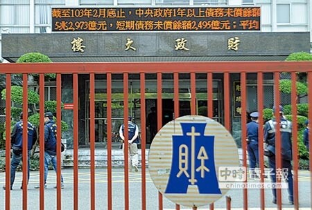 那一年我們的公債比率圖╱本報資料照片