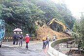 連日雨　基隆山坡塌10公尺