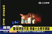 元宵節燈會主燈羊竟「斷頭」　台中燈會稱疑焊接不良