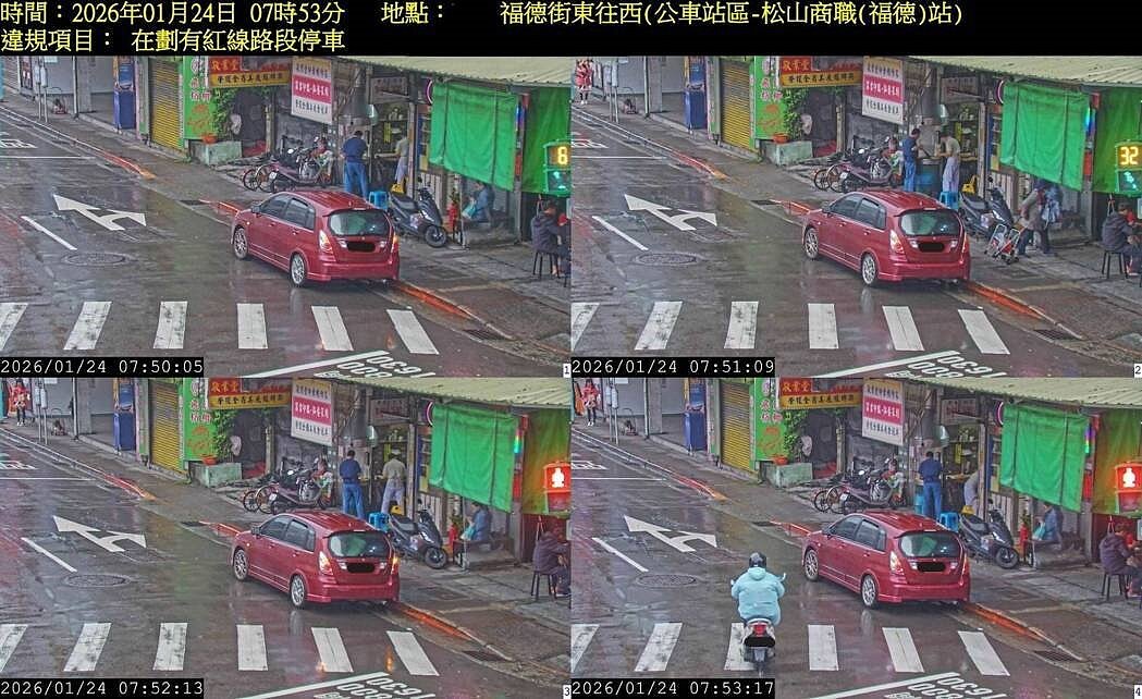 台北市科技執法。圖／台北市交通警察大隊提供