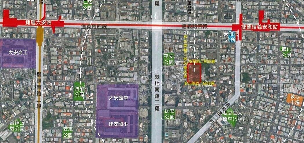 冠德建設27日公告擬與台北市住宅及都市更新中心簽訂「台北市大安區通化段五小段191-12地號等12筆 土地公辦都市更新案」。圖／台北市住宅及都市更新中心提供