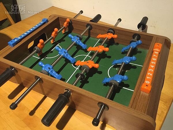 8.大小朋友可以玩的手足球遊戲盤。