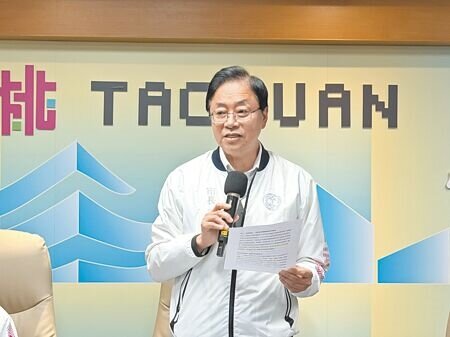 
桃園市長張善政。（蔡依珍攝）
