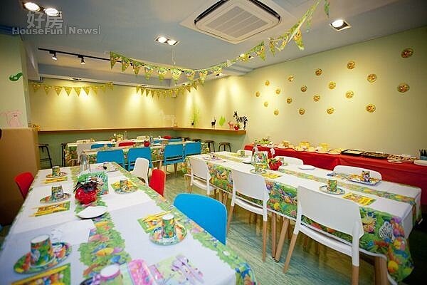 7.空間寬敞可舉辦親子主題聚會活動。