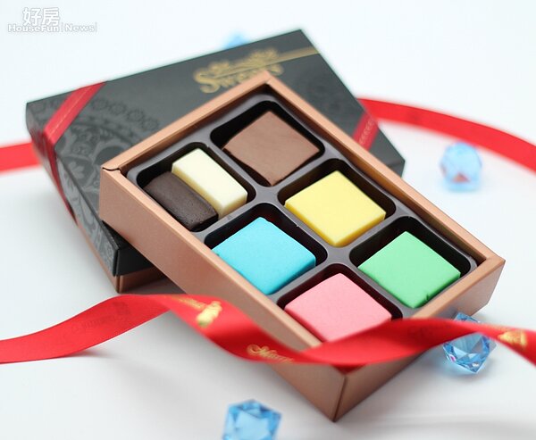 用魔術巧克力製作一棟夢幻小屋。(好房網News記者 陳韋帆/攝影)