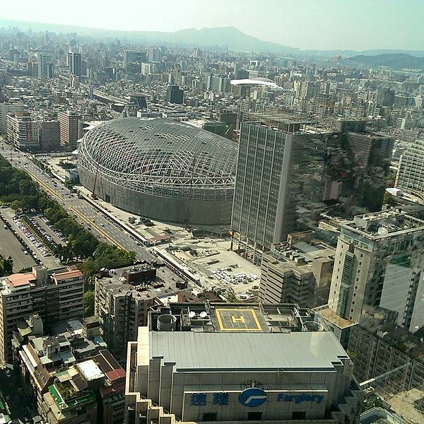 台北大巨蛋。(截取自我要台北大巨蛋Facebook粉絲頁)