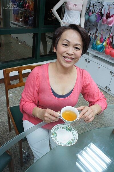 1郭玉芳為美食專家,也是土生土長的桃園人。