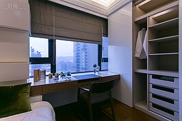 次主臥室內一景。