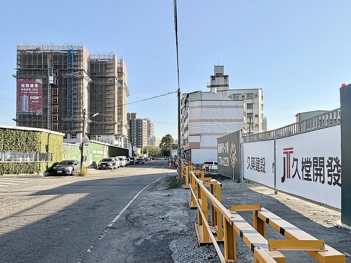 久樘開發鎖定鄰近衛道中學推出「久樘水湳段新案」，瞄準自住型市場。業者／提供
