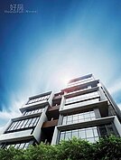 主導外觀設計的郭旭元表示，12層樓高的松御郡之所以使用3個電梯，為的就是營造主僕分離的效果。