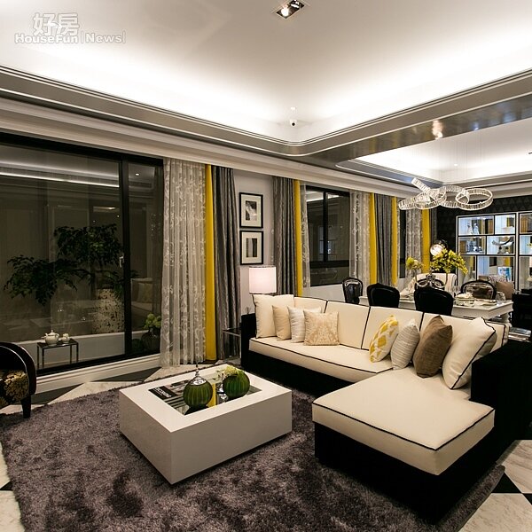 客廳是一家人團聚最常使用的場所，也是接待賓客的地方。買房之後裝潢預算有高有低。好房網蒐集出各種不同裝潢的客廳，哪種是你的最愛。（好房網記者張聖奕/攝影）