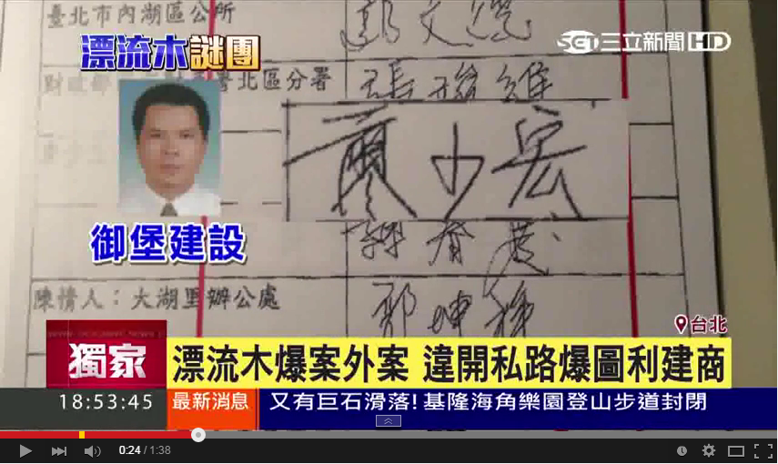 地主疑似有建商背景,讓議員質疑內幕並不單純。